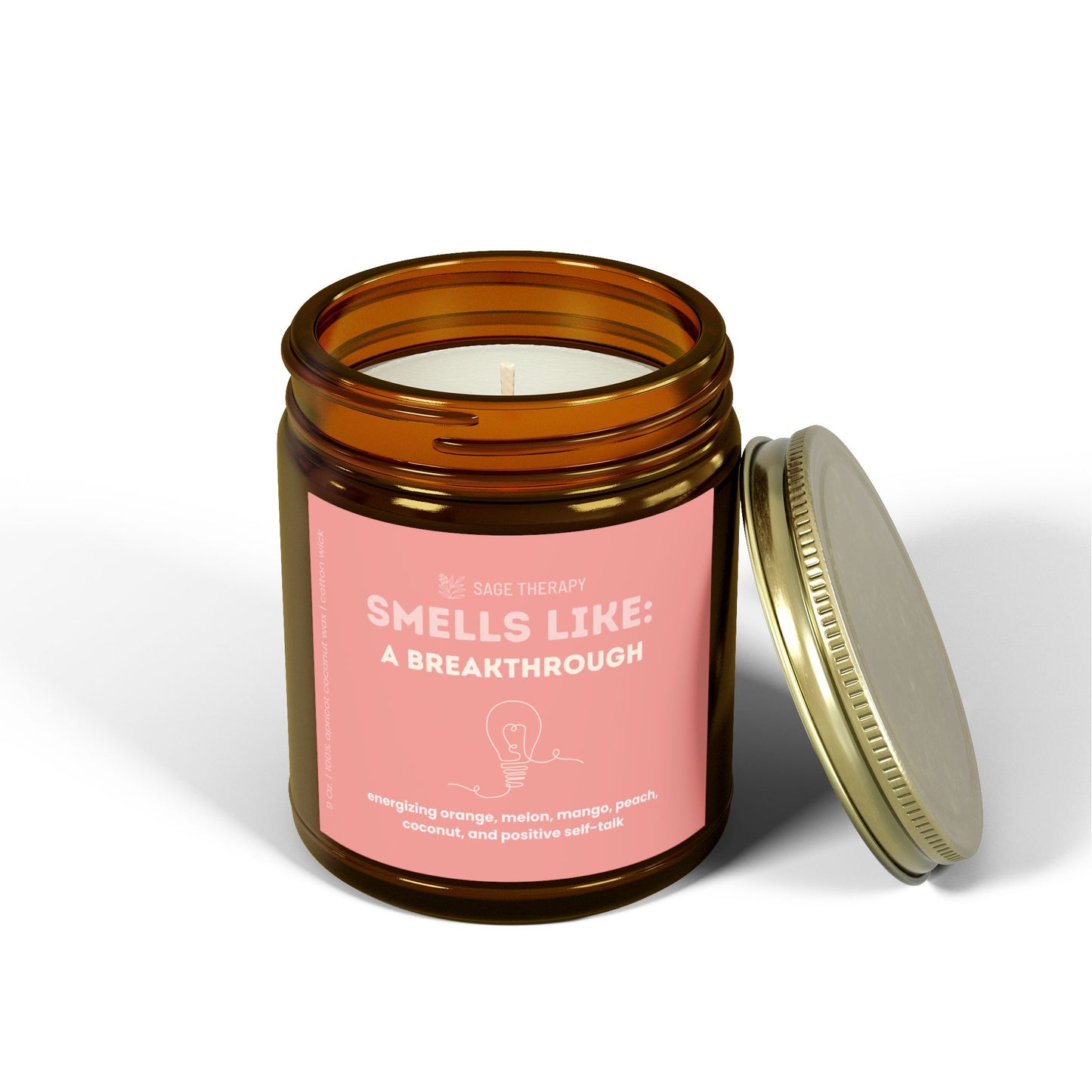 Smells Like A Breakthrough: Mango & Coconut Candle