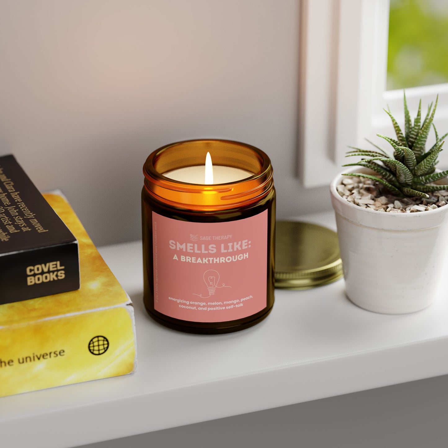 Smells Like A Breakthrough: Mango & Coconut Candle