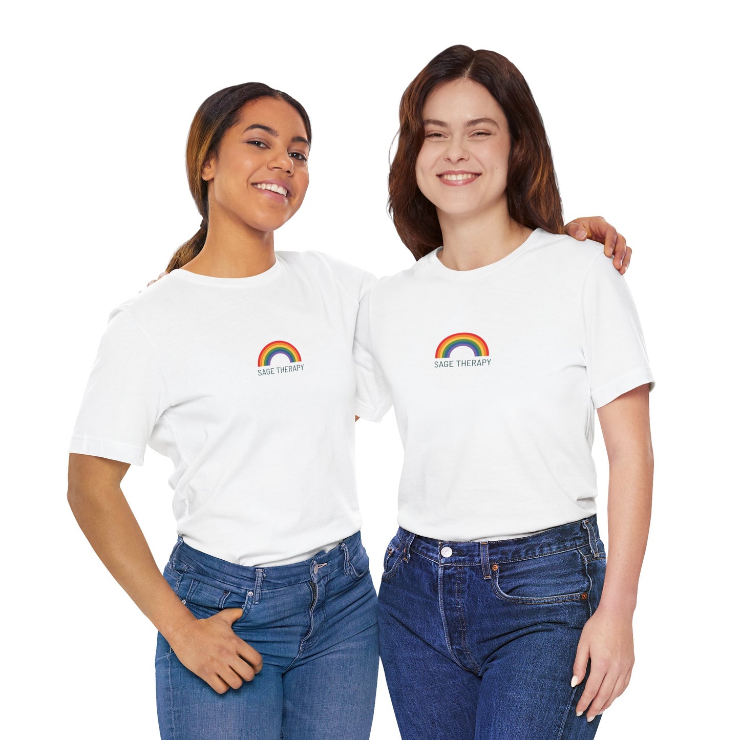 Sage Therapy Rainbow Pride Tee