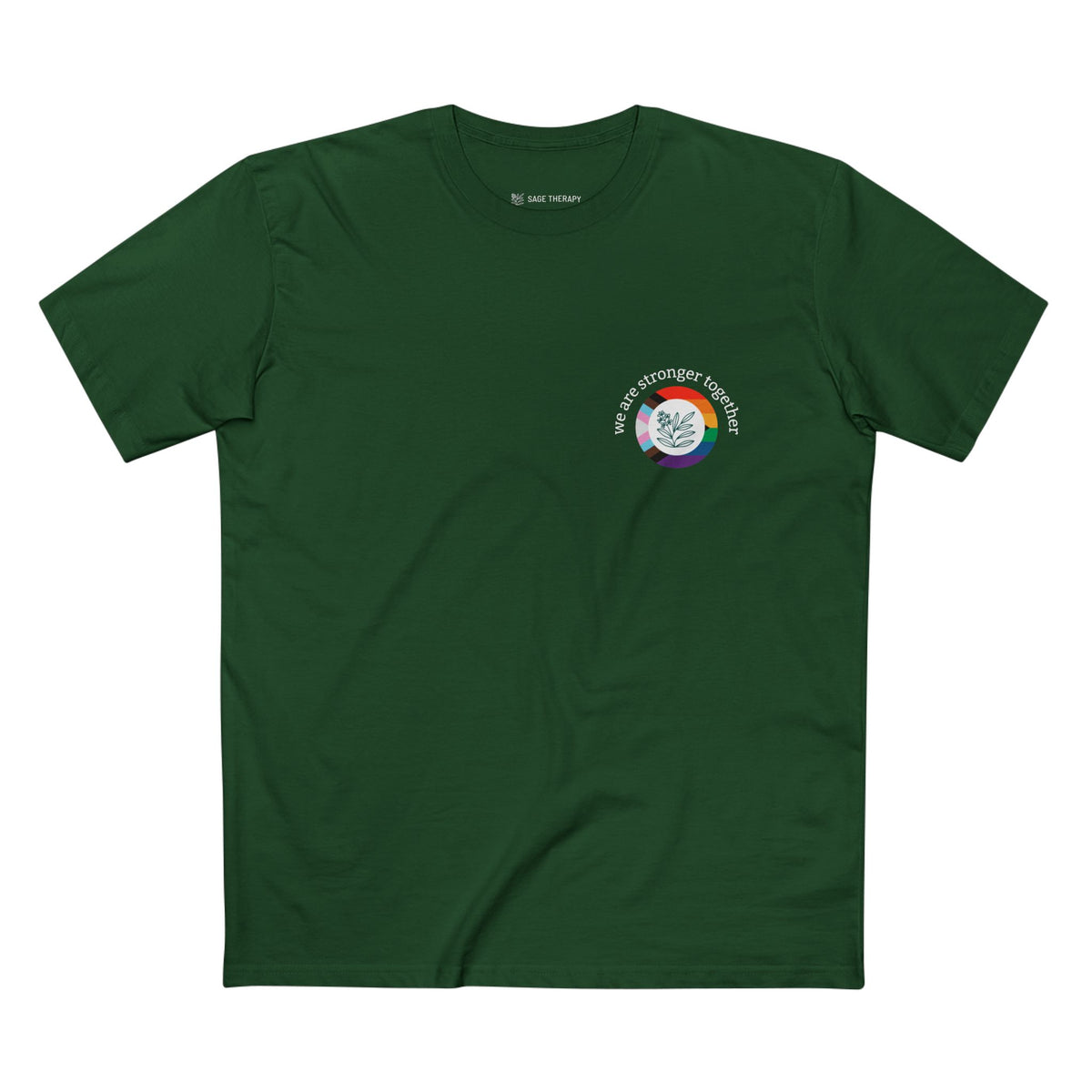 Stronger Together: Sage Pride Tee – Sage Therapy Store
