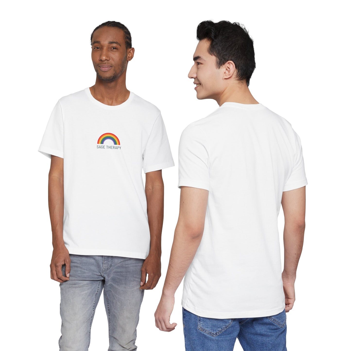 Sage Therapy Rainbow Pride Tee