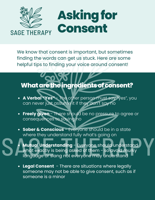 How to Ask For Consent (4 pages)